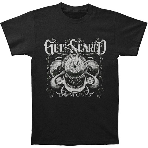 Men Women Get Scared Band DD0677 Casual Short T Shirts Tee Sleeve Men Women Get Scared Band DD0677 Casual Short T Shirts Tee Sleeve