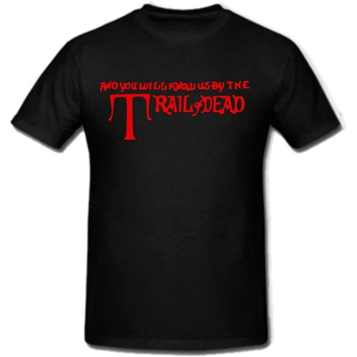 and You Will Know us by The Trail of Dead T Shirt Tee Punk Rock Black and You Will Know us by The Trail of Dead T Shirt Tee Punk Rock Black