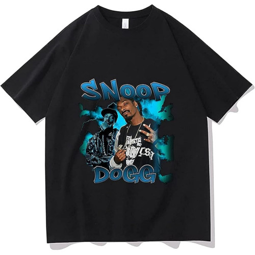 Design Rapper Snoop Doggy Dogg Men T Shirt Unisex Tshirt Brand Tops Men Women Tee Men's Vintage Style T Shirt Men S