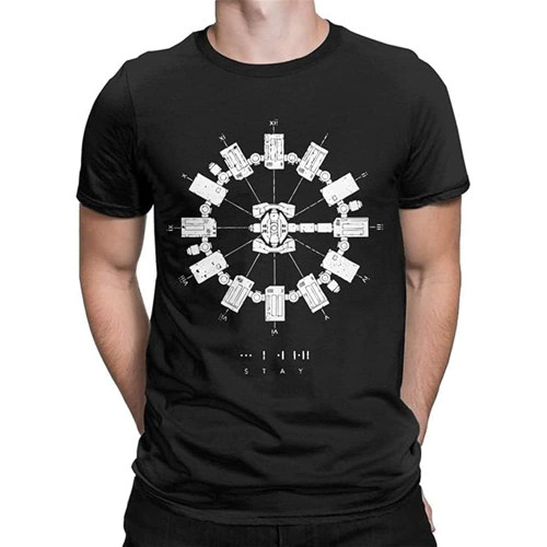 Murph Interstellar T Shirts Men's 100% Cotton T-Shirts Crewneck Space Astronaut Science Fiction Tees Short Sleeve Clothes Black Black M Black Murph Interstellar T Shirts Men's 100% Cotton T-Shirts Crewneck Space Astronaut Science Fiction Tees Short Sleeve Clothes Black Black M Black