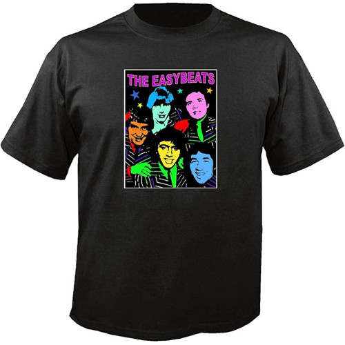 The Easybeats Tee Shirt Adult Unisex Cotton T Shirt Rock Pop Legends The Easybeats Tee Shirt Adult Unisex Cotton T Shirt Rock Pop Legends