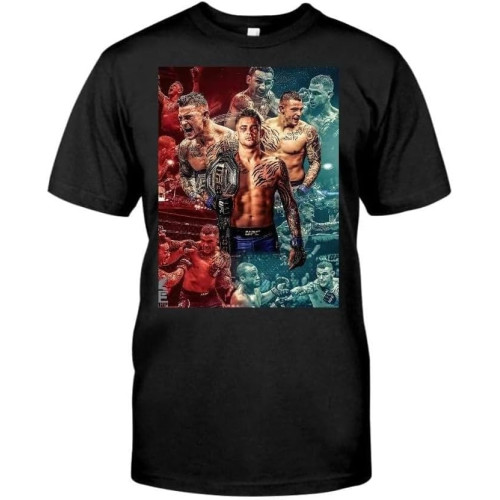 Dustin-Poirier-T-Shirt-Gift-for-Men-Women-in-Size-S Dustin-Poirier-T-Shirt-Gift-for-Men-Women-in-Size-S