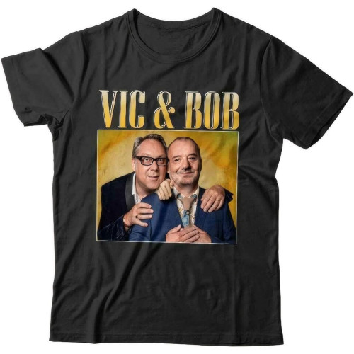 Vic & Bob Appreciation Tshirt Unisex Homage Throwback Reeves and Mortimer Vic & Bob Appreciation Tshirt Unisex Homage Throwback Reeves and Mortimer