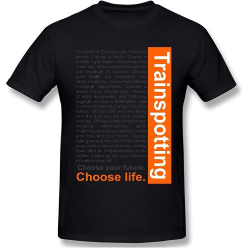 Trainspotting Choose Life Choose Your Future Men's Basic Short Sleeve T-Shirt