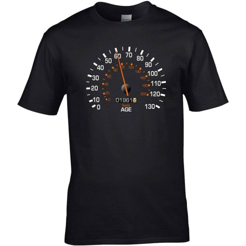 Speedometer 1961 60th Birthday T-Shirt - Funny Feels Age Year Present Mens Gift Speedometer 1961 60th Birthday T-Shirt - Funny Feels Age Year Present Mens Gift