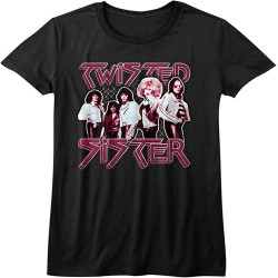 Twisted Sister Group Picture T Shirt Glam Rock Heavy Metal Band Merch Twisted Sister Group Picture T Shirt Glam Rock Heavy Metal Band Merch