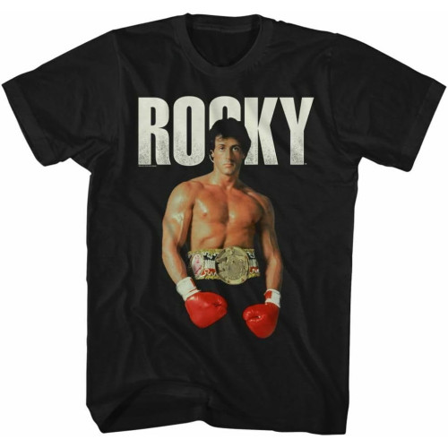 Rocky Stand Black T-Shirt Rocky Stand Black T-Shirt