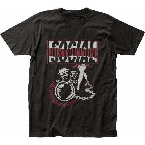 Ball and Chain Tour T-Shirt Unisex Black S-5XL TT0554