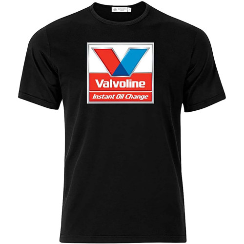 Valvoline Instant Oil Change Graphic Cotton Mens T Shirt Short & Long Sleeve Valvoline Instant Oil Change Graphic Cotton Mens T Shirt Short & Long Sleeve