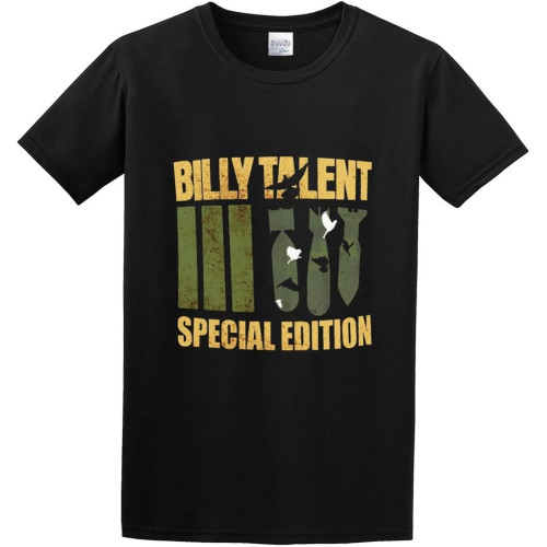 Billy Talent Iii Mens 100% Cotton Tshirt Billy Talent Iii Mens 100% Cotton Tshirt