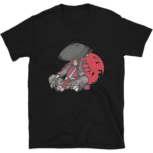 Kneeling Demon Japanese Samurai Retro Bushido Warrior Japan Gift T-Shirt Personalised Mens T Shirt - Unisex 100% Cotton Kneeling Demon Japanese Samurai Retro Bushido Warrior Japan Gift T-Shirt Personalised Mens T Shirt - Unisex 100% Cotton