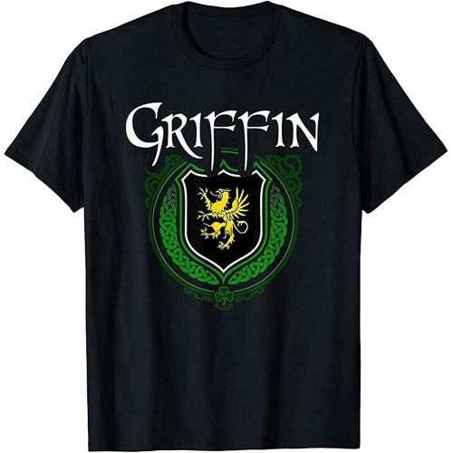 Griffin Surname Irish Last Name Griffin Family Crest Mens T-Shirt(1) Griffin Surname Irish Last Name Griffin Family Crest Mens T-Shirt(1)