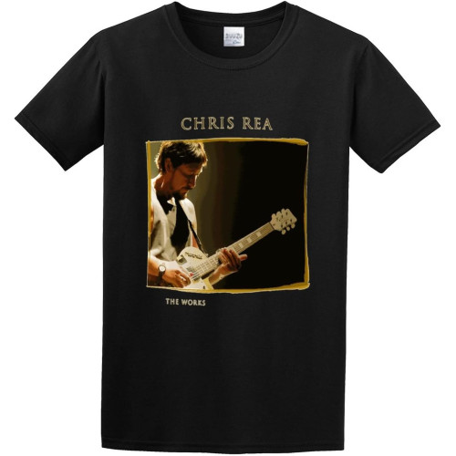 Chris Rea The Works A 3 Cd Retrospective Mens 100% Cotton Tshirt