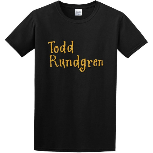 Todd Rundgren Logo Mens 100% Cotton Tshirt Todd Rundgren Logo Mens 100% Cotton Tshirt