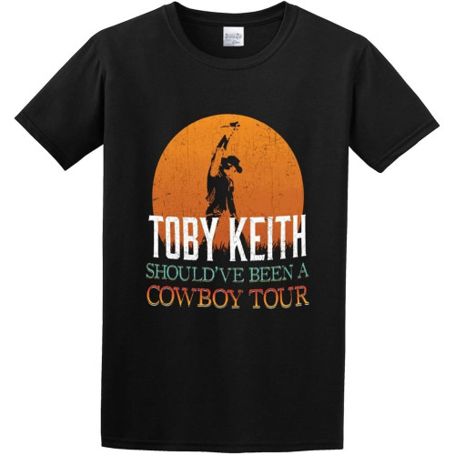 Toby Keith Copy of Tobykeith Shouldvebeenacowboytour Mens 100% Cotton Tshirt