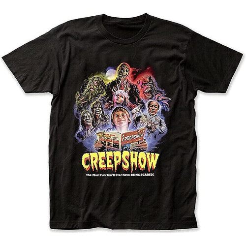 Creepshow Halloween T-Shirt Vintage Vintage Gift for Men Women Funny Black Black