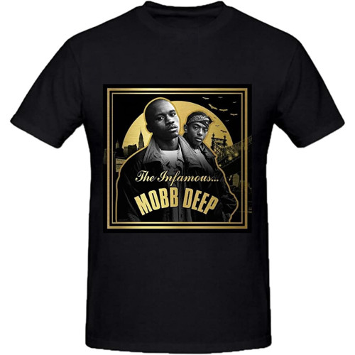 Mobb Deep The Infamous Mobb Deep Shirts 100 Cotton Men Round Neck Mobb Deep The Infamous Mobb Deep Shirts 100 Cotton Men Round Neck