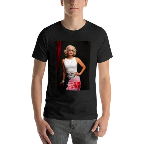 Kyrsten Sinema T-Shirt Custom T Shirt T-Shirt Funny T Shirts Short Sleeve Mens Graphic T-Shirts Hip Hop