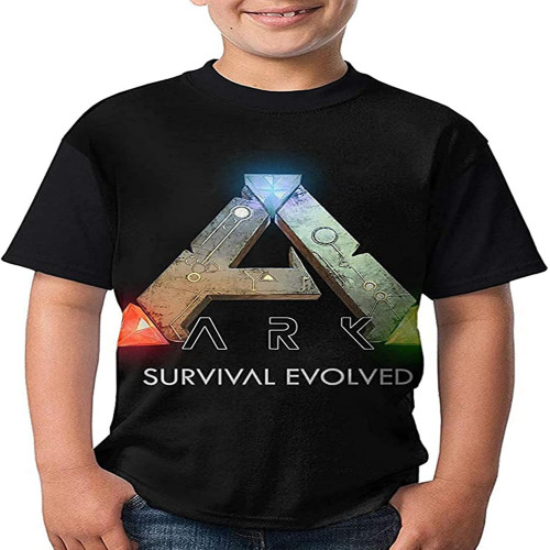 Men's Ark Survival Evolved Short Sleeve T-Shirt 3D Baseball Tee Men's Ark Survival Evolved Short Sleeve T-Shirt 3D Baseball Tee
