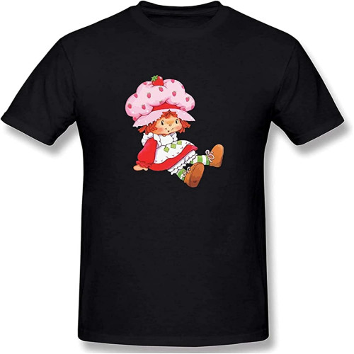Strawberry Men's Basic Short Sleeve T-Shirt 3D Print Short Sleeve Pullover Regular Fit Strawberry Men's Basic Short Sleeve T-Shirt 3D Print Short Sleeve Pullover Regular Fit
