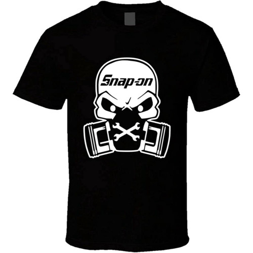 T Shirt Adult Snap On Mechanic Short Sleeve Funny Retirement Mens Tee Gifts