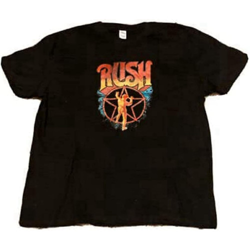 Rush Band Logo T Shirt Mens Concert Tee T Shirt