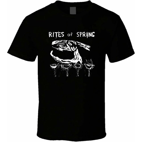 Ceremony Spring Post Hardcore Band Vintage T-Shirt Men