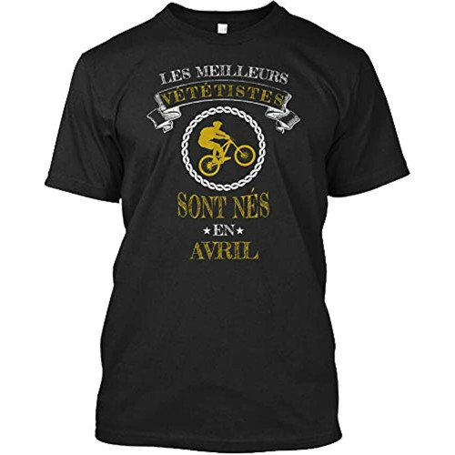 Men's Men Vététistes Vtt Avril Stylish T-Shirt