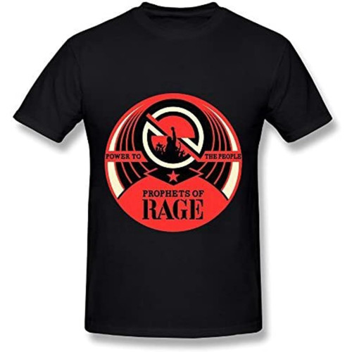 Black T Shirt for Men Prophets of Rage Make America Rage Again Tour 2016