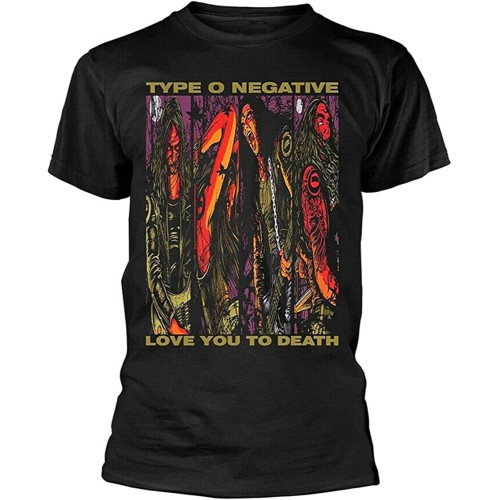 Love You to Death Mens T-Shirt Black Unisex Tee Love You to Death Mens T-Shirt Black Unisex Tee