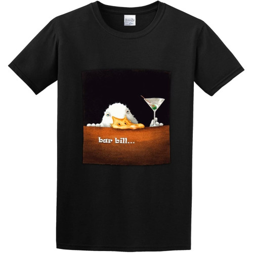 Men's Bar Bill Will Bullas Transparent T-Shirt