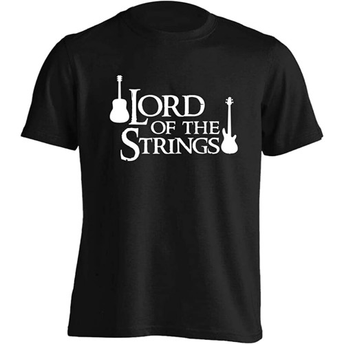 Lord of The Strings Mens T Shirt Guitar Pun Music Fan Electric Acoustic Strum 885 Lord of The Strings Mens T Shirt Guitar Pun Music Fan Electric Acoustic Strum 885