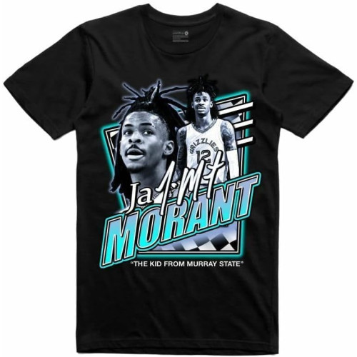 Streetwear on Demand Motion JA MORANT Black Tee Shirt Streetwear on Demand Motion JA MORANT Black Tee Shirt