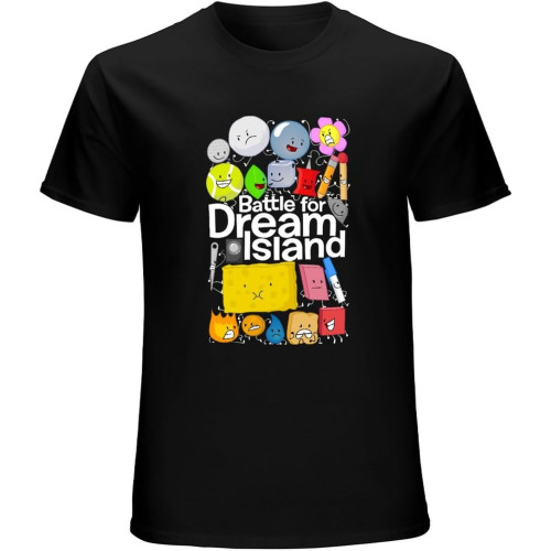 BFDI Poster Black 22 T Shirt Short Sleeves Tshirt for Mens BFDI Poster Black 22 T Shirt Short Sleeves Tshirt for Mens