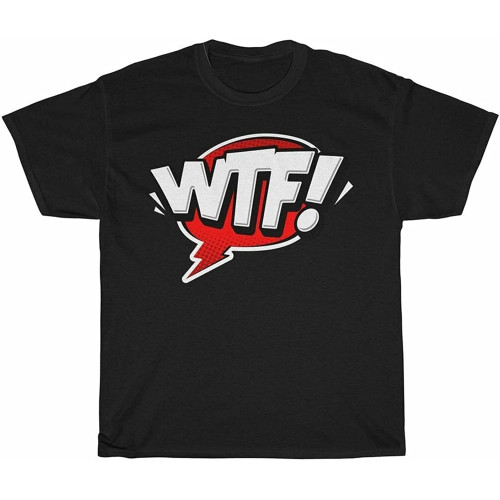 WTF Funny Gift Comedy Dad Hot Rod Car Mens T-Shirt Unisex Tee