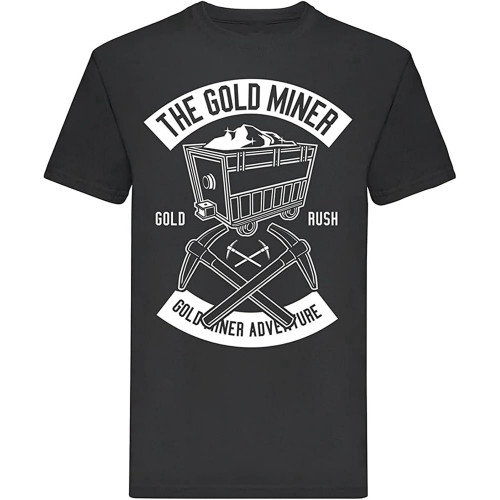 The Gold Miner Men T-Shirt The Gold Miner Men T-Shirt