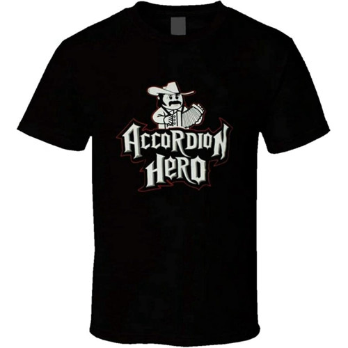 Funny Accordion Hero Mens T Shirt Funny Accordion Hero Mens T Shirt
