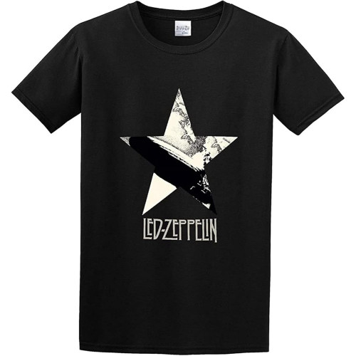 Tntg - Led Logo Zeppelin Men's Cotton Shirt Tee Crew Neck Unisex Short Sleeve T-Shirt Tntg - Led Logo Zeppelin Men's Cotton Shirt Tee Crew Neck Unisex Short Sleeve T-Shirt