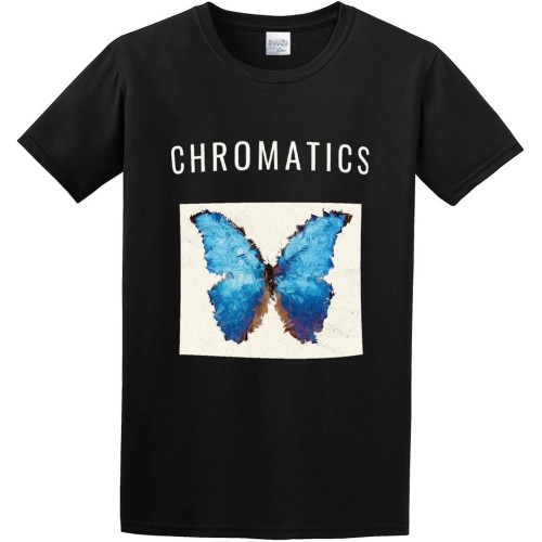 Chromatics Single Butterfly Crew Neck Unisex Short Sleeve T-Shirt