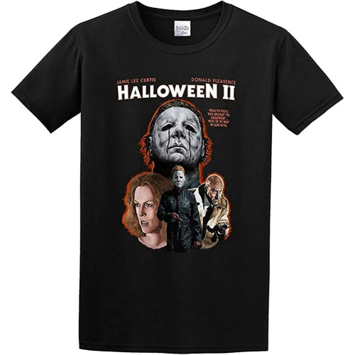 Halloween Movie Poster Satans Rocks Skull Men's Shirt Tee Crew Neck Unisex Short Sleeve T-Shirt Halloween Movie Poster Satans Rocks Skull Men's Shirt Tee Crew Neck Unisex Short Sleeve T-Shirt