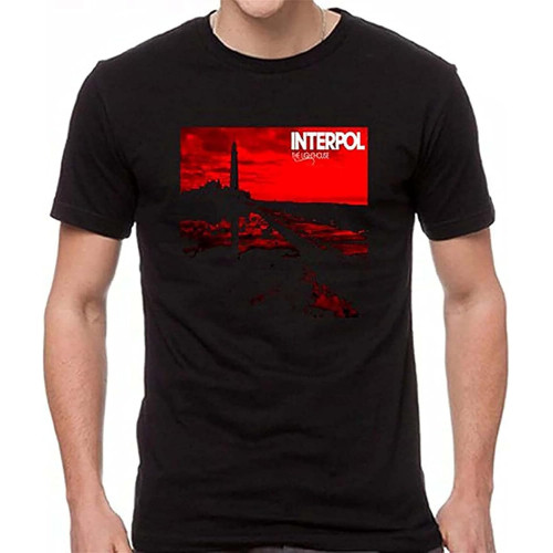 Interpol The Lighthouse Men's T-Shirt Crew Neck Unisex Short Sleeve T-Shirt