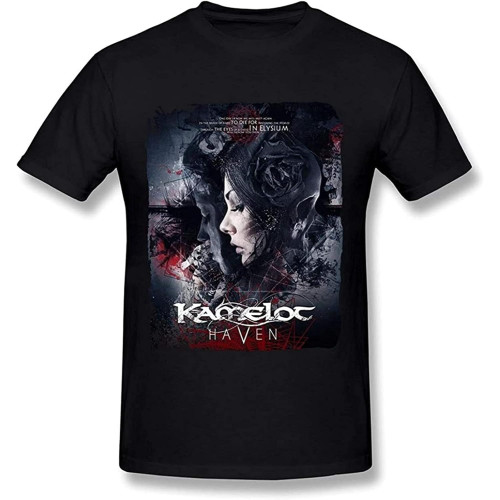 Men's Kamelot Haven T-Shirt Casual Unisex Crew Neck Unisex Short Sleeve T-Shirt