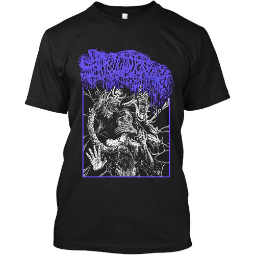 New NWT Sanguisugabogg American Death Metal Band Music Art Vintage Crew Neck Unisex Short Sleeve T-Shirt