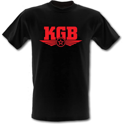 KGB Soviet Secret Police Russian State Security Logo Heavy Cotton Crew Neck Unisex Short Sleeve T-Shirt KGB Soviet Secret Police Russian State Security Logo Heavy Cotton Crew Neck Unisex Short Sleeve T-Shirt