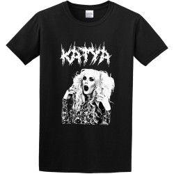 Katya Zamolodchikova Black Mens T Shirt Katya Zamolodchikova Black Mens T Shirt