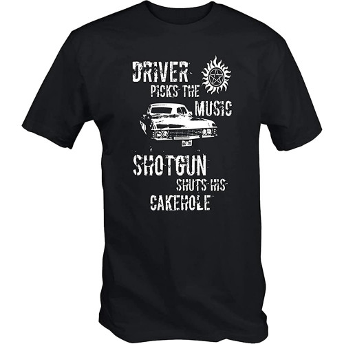 Winchester Driver T Shirt Crew Neck Unisex Short Sleeve T-Shirt