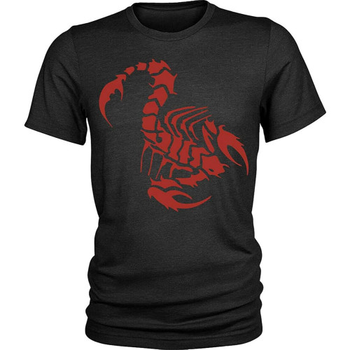 Scorpion T-Shirt Mens Crew Neck Unisex Short Sleeve T-Shirt