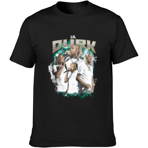Lil Durk Man T-Shirt Black Unisex Tee