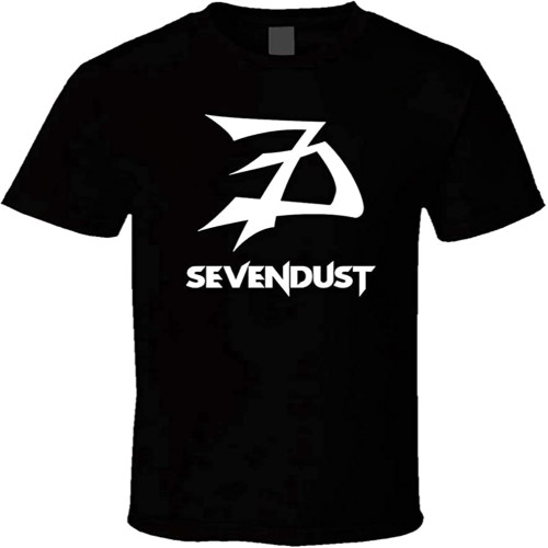 Men's Sevendust Band Black O-Neck Unisex Short Sleeve T-Shirt Black Men's Sevendust Band Black O-Neck Unisex Short Sleeve T-Shirt Black