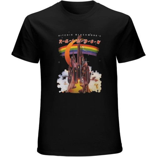 Ritchie Blackmore Unisex Tee Shirt Men's Black T-Shirt